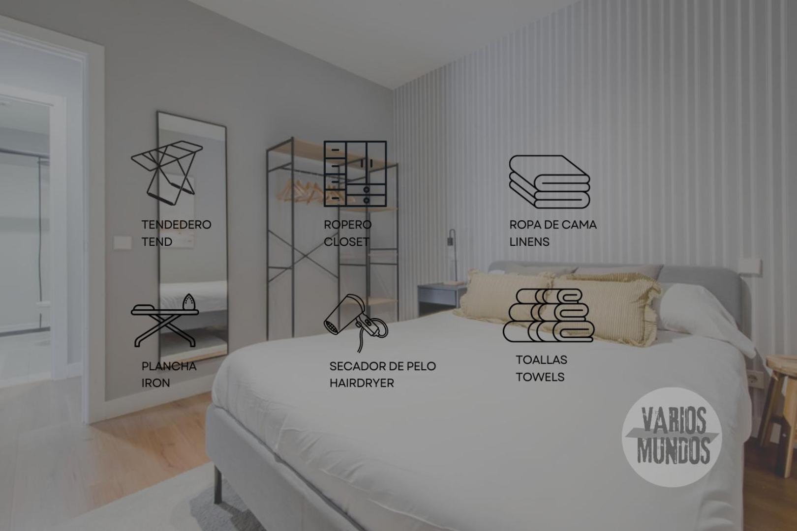 Modern Apt & Cool Interior Design A 20 Metros Del Retiro E1 Madrid Kültér fotó